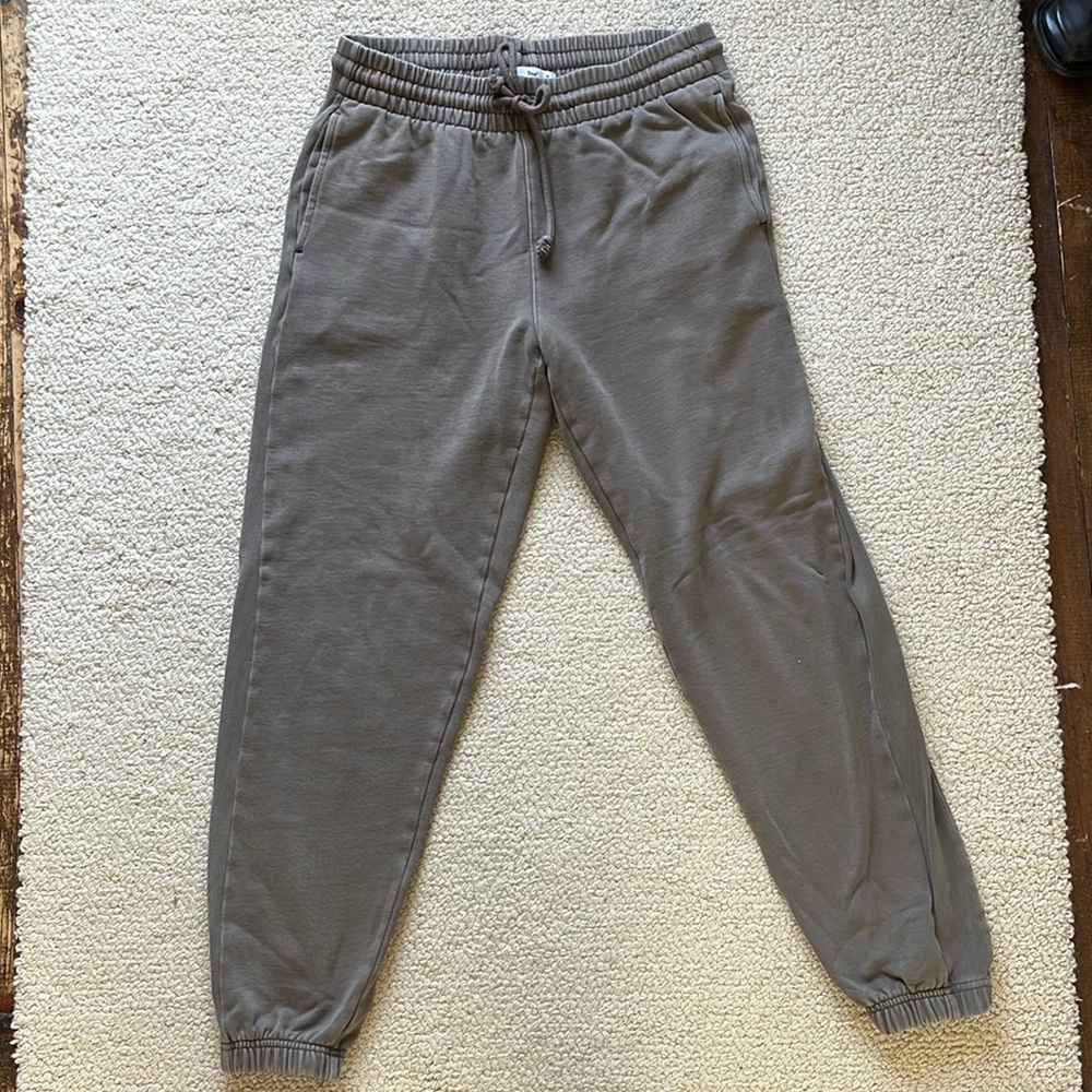 TNA Cozy Fleece Boyfriend Loungewear Cuffed Sweatpants